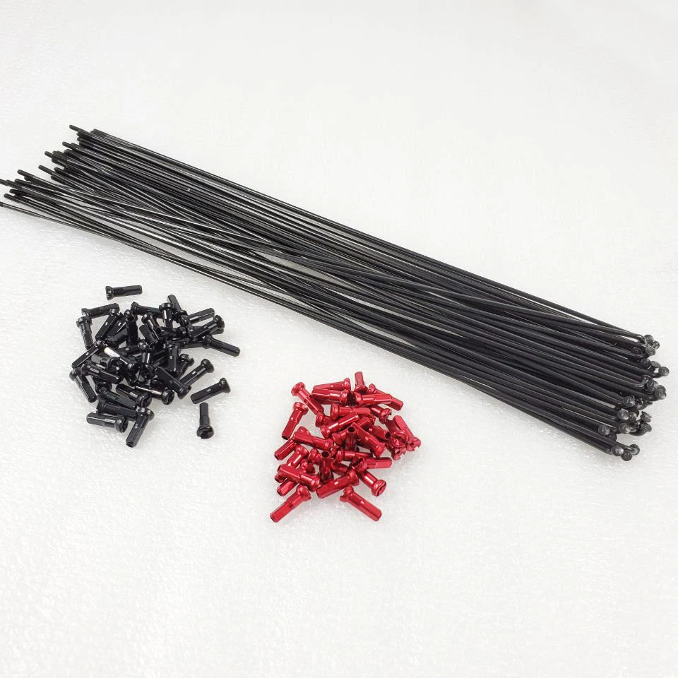 High Performance Pillar PSR Triple Butted 2015 J-bend Light 4.3g (260mm) Spokes Black J-hook 254 -295 Orignial Length No Cutting