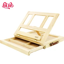 Деревянные настольные мольберты для рисования художников, Детские ящики, портативные настольные аксессуары для ноутбуков, чемоданы, краски, аппаратные товары для рукоделия