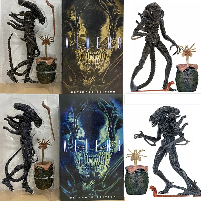 Big Chap фигурка "чужой" NECA Alien 1979 Ultimate 40-летие яйцо пришельцы Facehugger чужой игрушки