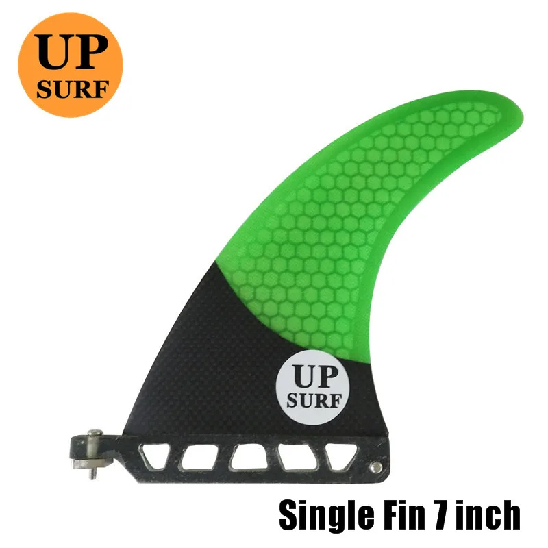 

7 inch firberglass carbon single fin paddle board surfboard sup fin stand up paddle longboard fin sup board upsurf