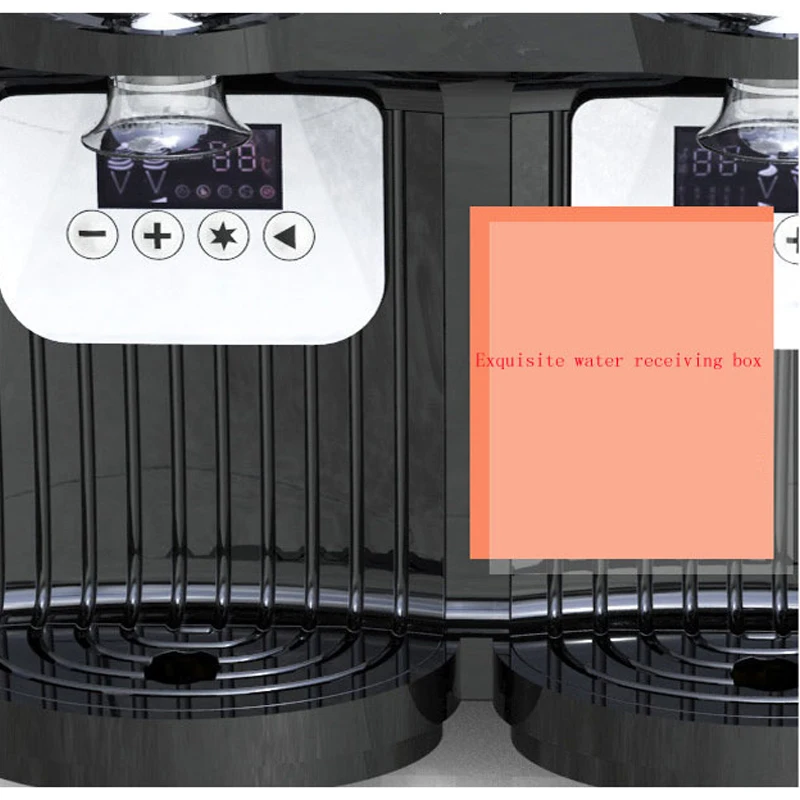 New 2 Tank Automatic Snow Mud Machine Snow Melting Machine Ice Slush Sand Ice Tea Juice Making