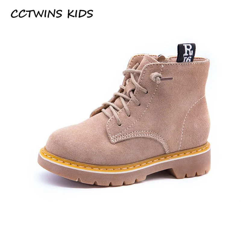 CCTWINS/детская обувь; коллекция года; зимние детские теплые ботинки martin; натуральная кожаная женская обувь для маленьких мальчиков; Модные ботильоны; MB095