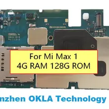 1 шт. для Mi Max 16G 32G 64G 128G используется оригинальная материнская плата логическая Замена платы pcb