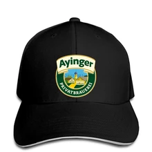 Бейсбольная кепка AYINGER Beer Brewery Ale Promo, черно-белая бейсболка snapback, остроконечная Кепка