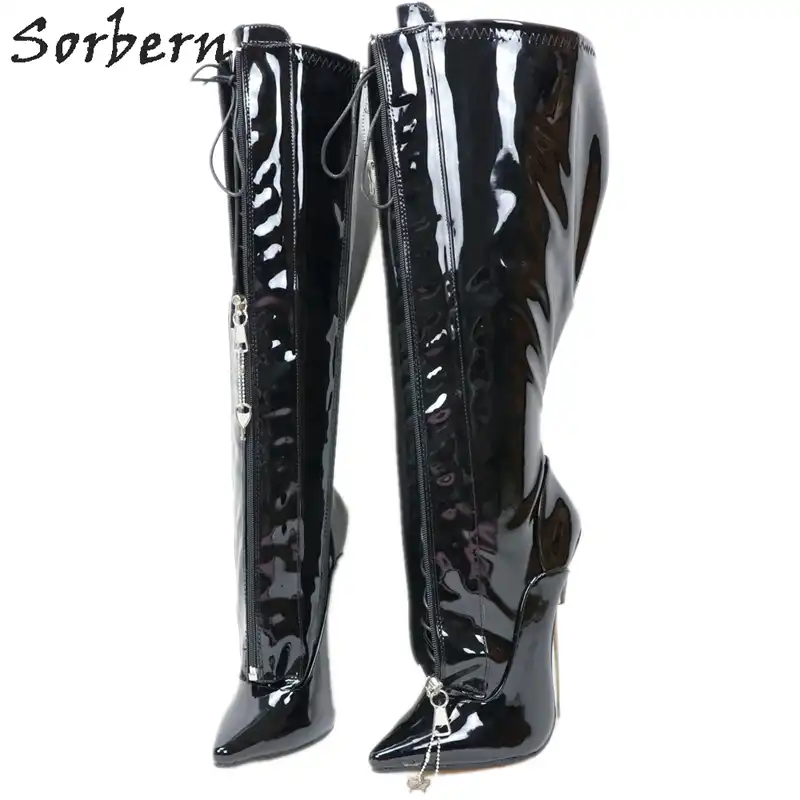 wide fit stiletto boots