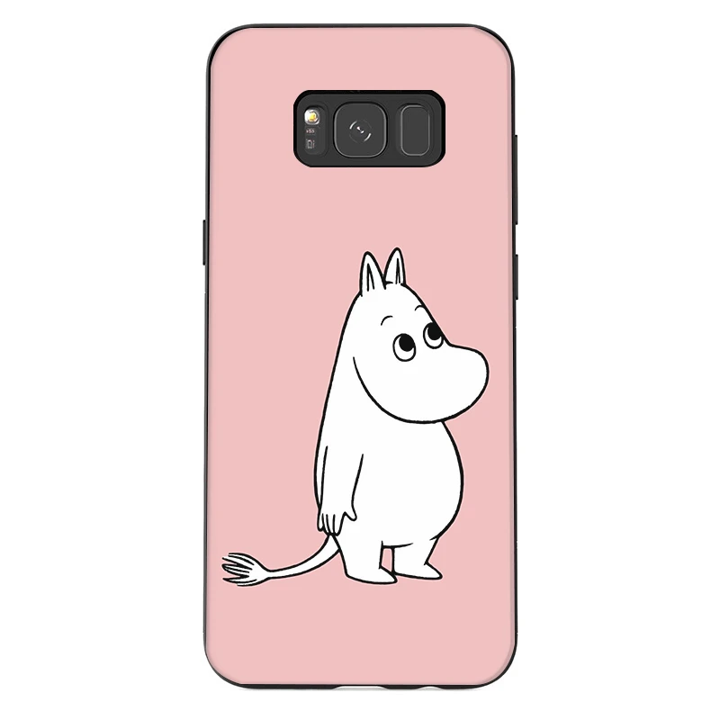 B10 Сотовый Чехол для телефона для samsung A70 A60 A50 A40 A30 A20 A10 A10s A20s A30s A40s A50s A3 A5 A6 A7 A8 A9 крышка мультяшным персонажем Мумий Тролль с мультяшным бегемотом комплект - Цвет: B10