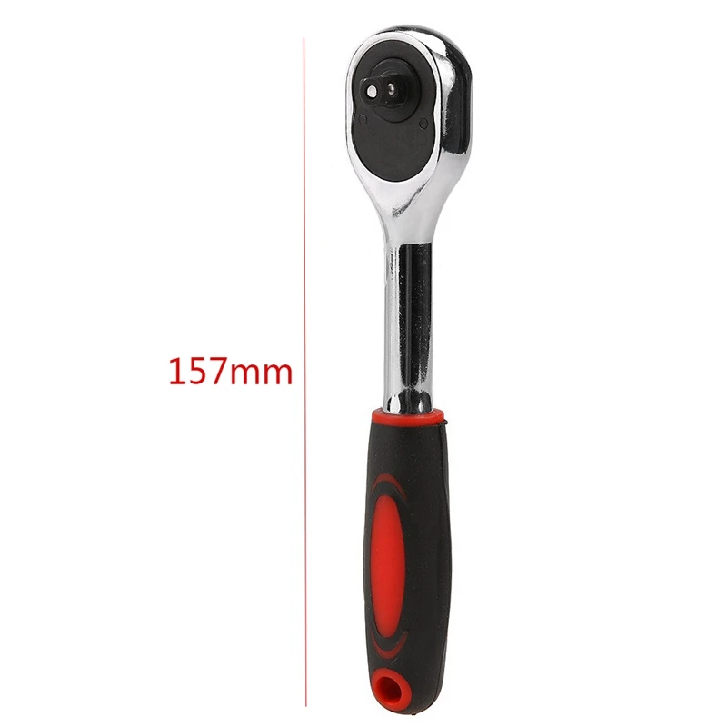 BMBY-1Pc сталь с высоким крутящим моментом трещотка гаечный ключ для гнезда 24 зубьев быстросъемный Широкий используется Профессиональные ручные инструменты