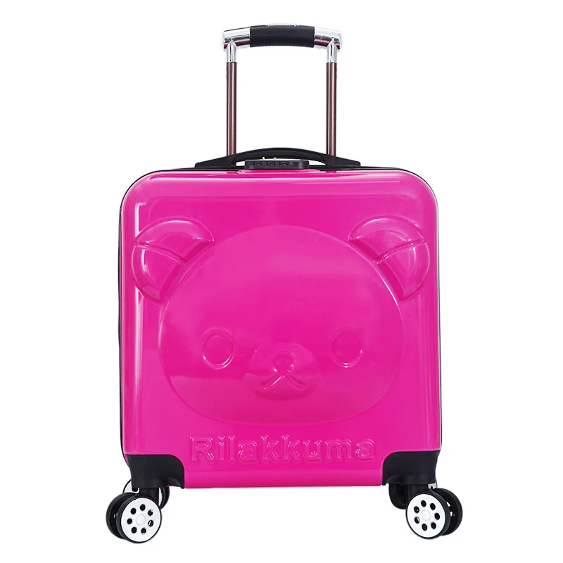 

2019 New Style Bear CHILDREN'S Trolley Case Boarding Bag Universal Wheel Luggage