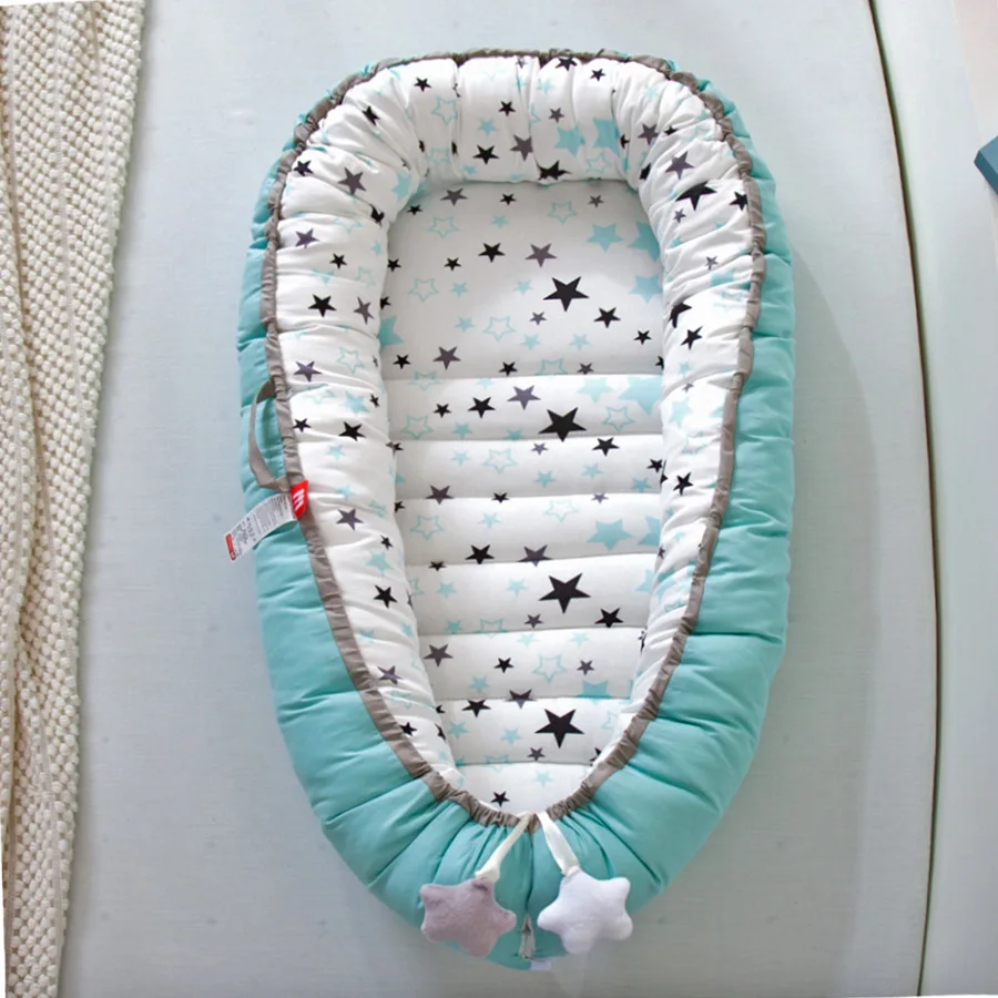 Portabl babi bed Cotton Baby isolation protection Foldable and detachable babi travel bedmosquito net babi bed for newborn 1T