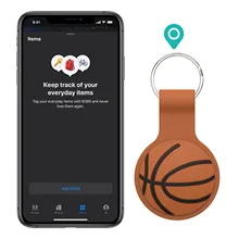 

Silicone Protective Sleeve Basketball Shape Cartoon Anti-lost Scratch-resistant Dustproof Anti-drop For Apple Airtags Locator