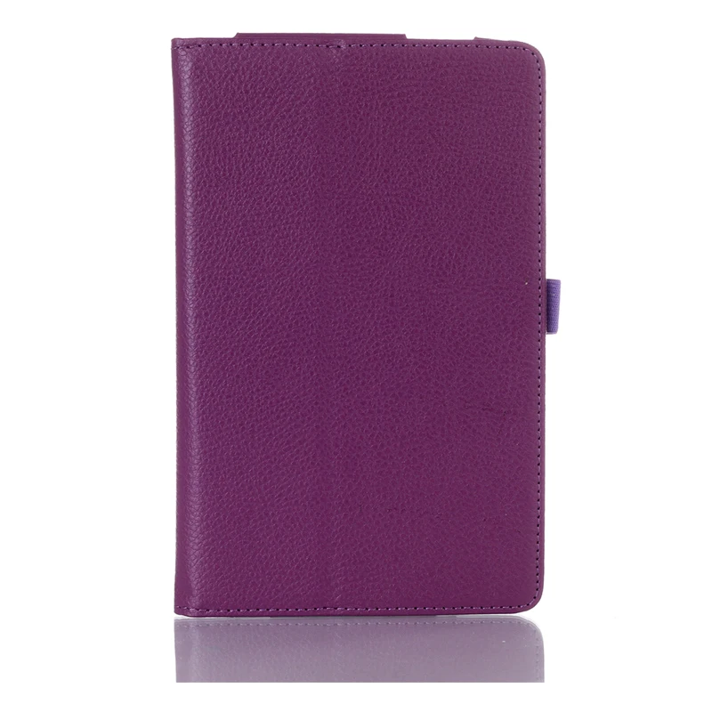 Purple Чехол-книжка для samsung Galaxy Tab 4 7,0 SM-T230 T231 T235 Магнитный смарт-чехол из искусственной кожи для автоматического сна для samsung Tab 4 T230 чехол-подставка - Цвет: Purple