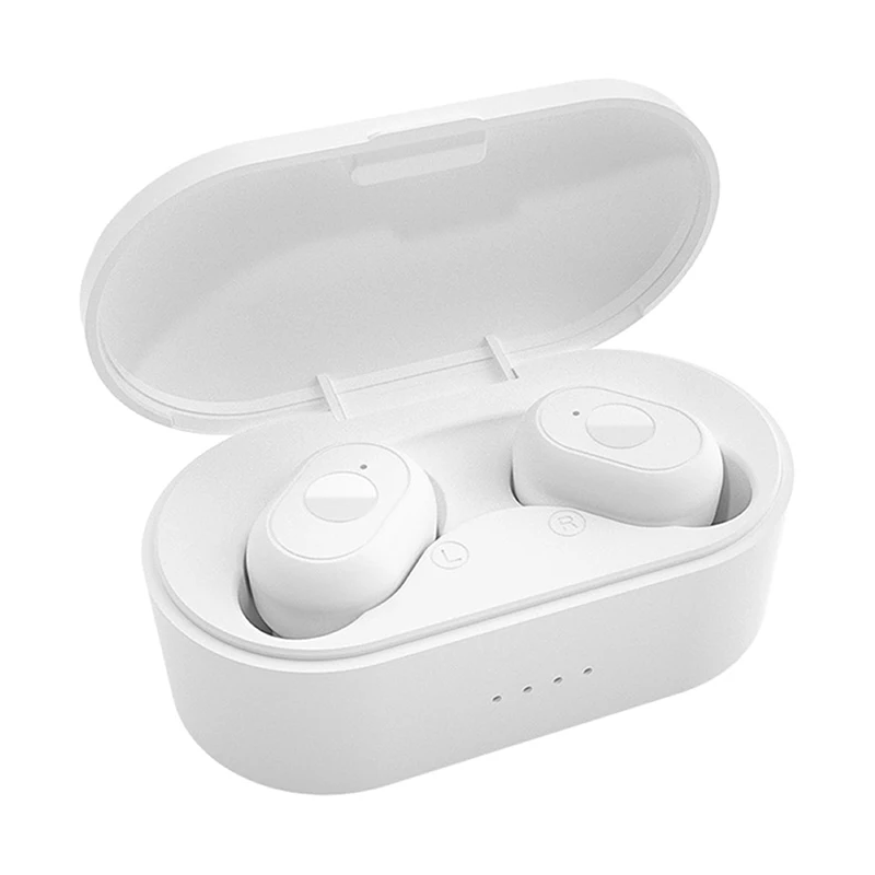 Mini TWS Wireless Earphones Bluetooth 5 0 Headphones Sports Earbuds Headset 6D Stereo Noise Reduction Earphones For All Phones