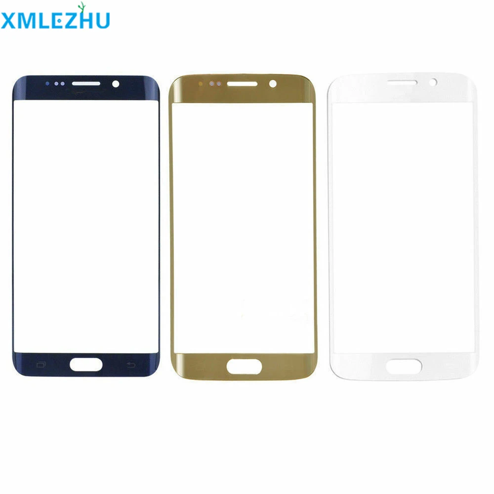 10 шт. для samsung Galaxy S6 Edge Plus G928 G928F передняя внешняя стеклянная линза сенсорная панель экрана