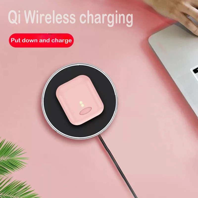 i10 tws i10s 6D стерео бас беспроводная зарядка Bluetooth наушники 5,0 наушники с сенсорным управлением для Android iphone PK i12 i7s