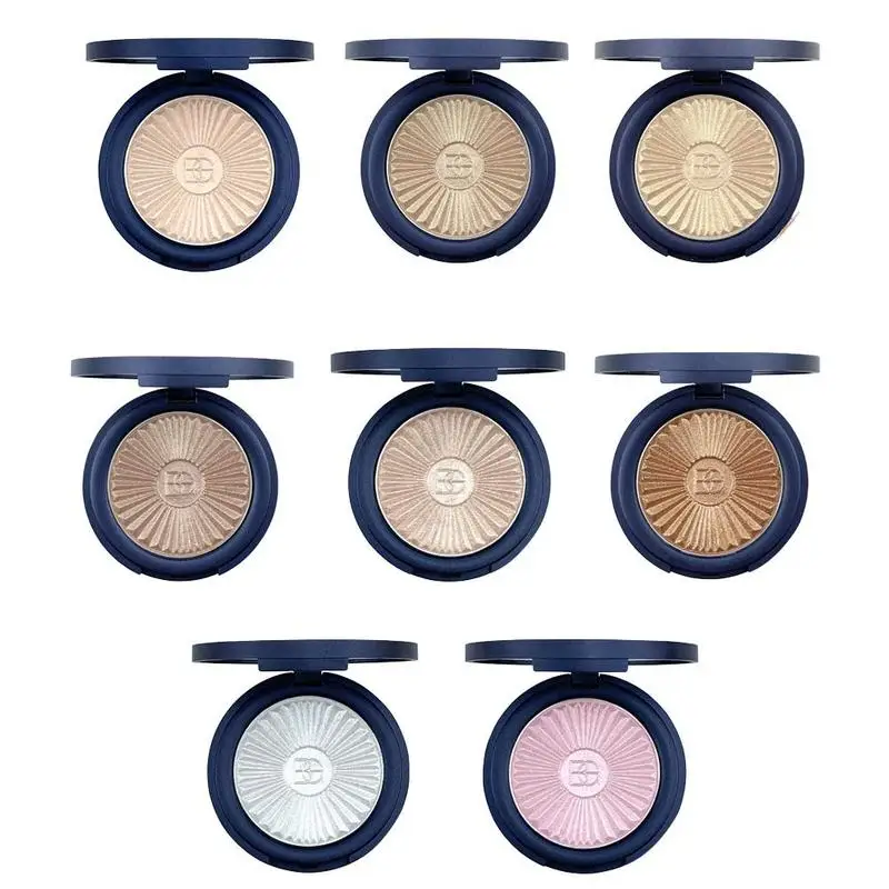 Beauty Glazed Monochrome Shimmer Highlighter Palette Face Contour Powder Base Highlight Cosmetic Long Lasting beauty makeup tool