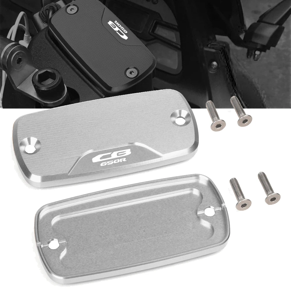 

For HONDA CB650R CB 650R 2018 2019 2020 Aluminum Motorcycle Accessories Front Brake Clutch Cylinder Fluid Reservoir Cover Cap