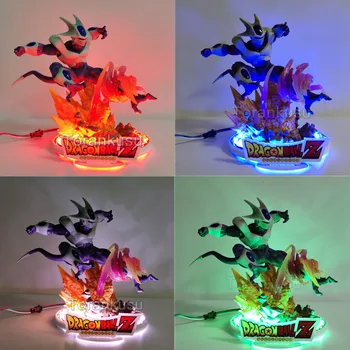 

Dragon Ball Z Coora Figure Toys Cooler Anime Action Figma Toys DIY Remote Control DBZ Led Light Super Cooler Doll Figurine Model
