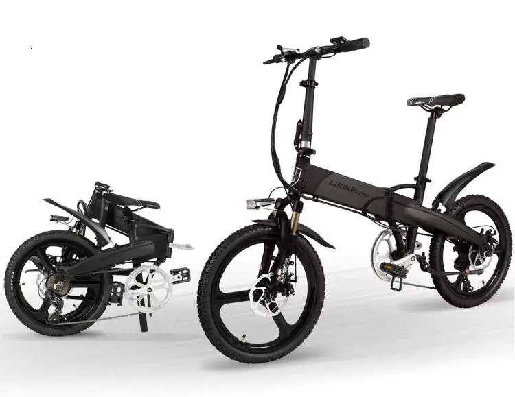 48V Foldable Electric Bike G660-S 13AH Folding Electric Bicycle 400W Powerful Motor E-Bike with 50KM Range