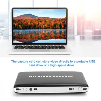 

AM-UH50 Disk HDMI Video Capture Card Black with Remote Controller video and audio capture card
