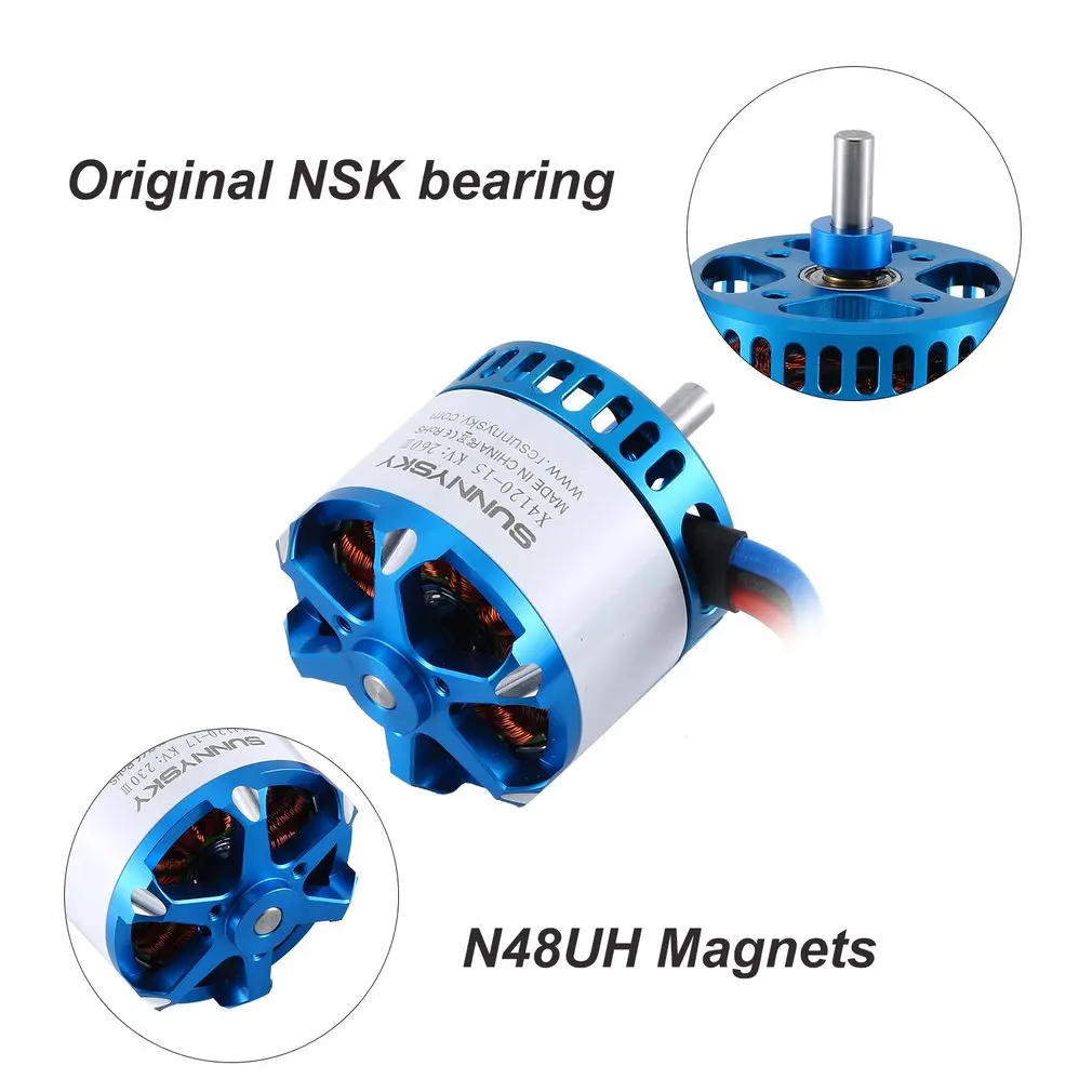 SUNNYSKY X4120 III 230KV/260KV бесщеточный двигатель для неподвижного крыла 3D RC Дрон Вертолет Самолет Запчасти Аксессуары