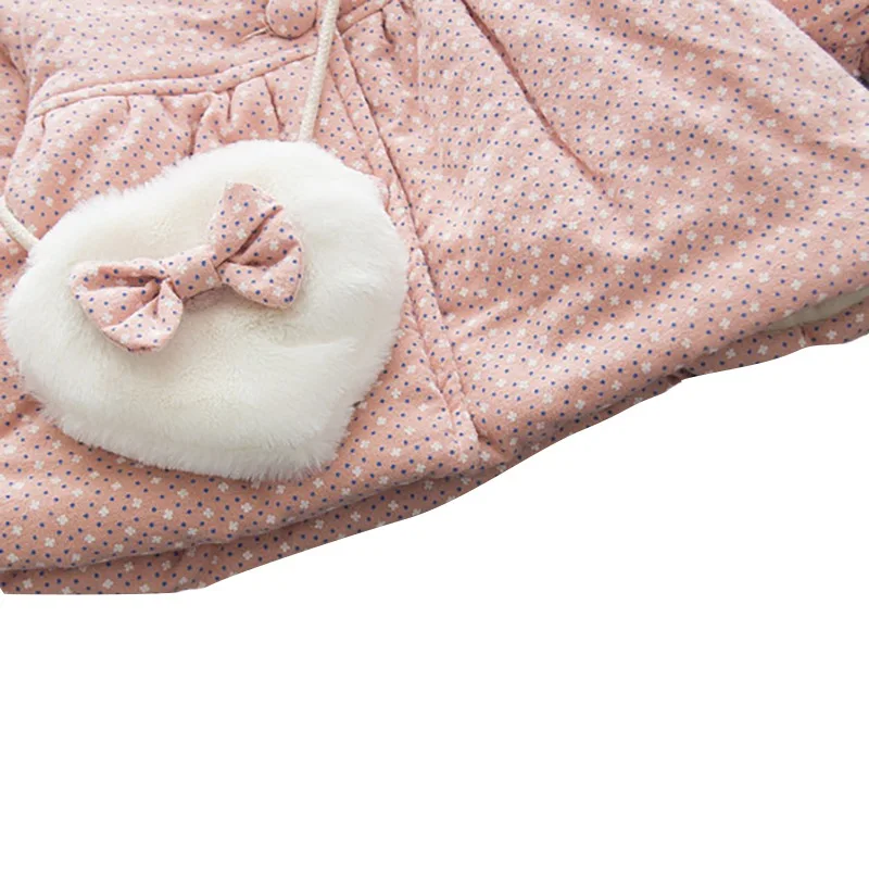 Baby Girls& Boys Winter Jackets Kids Warm Cotton Padded Coat Toddler Cute Style Clothes Children Autumn Jackets For Girls