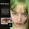 UYAAI 2pcs/Pair Color Contact Lenses Myopia contact Color lens eyes lenses for eyes blue lenses with diopters Yearly Christmas ► Photo 3/6