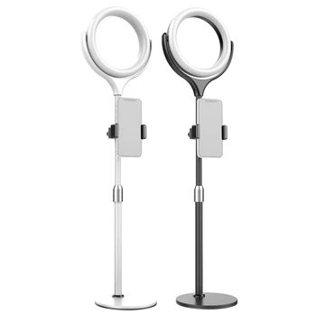 

RISE-3000K-6500K Tricolor Live Fill Light 8 Inch 20cm Desktop Photo Net Red Anchor Beauty Fill Light Ring Fill Light