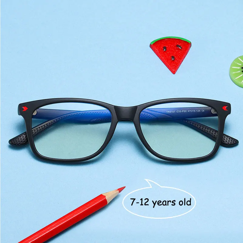 Juniors Teens Anti Blue Light Glasses Kids Youth Boy Girl Optical TR90 Frame Children Anti Filtter Eyeglasses for Computer