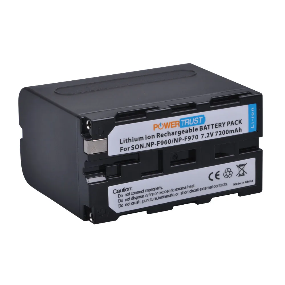 2 шт. 7200 мА/ч, NP-F960 NP-F970 NP F960 NPF970 Батарея+ ЖК-дисплей быстрое двойное Зарядное устройство для sony F930 F950 F770 F570 F975 F970 F960 HVR-V1J