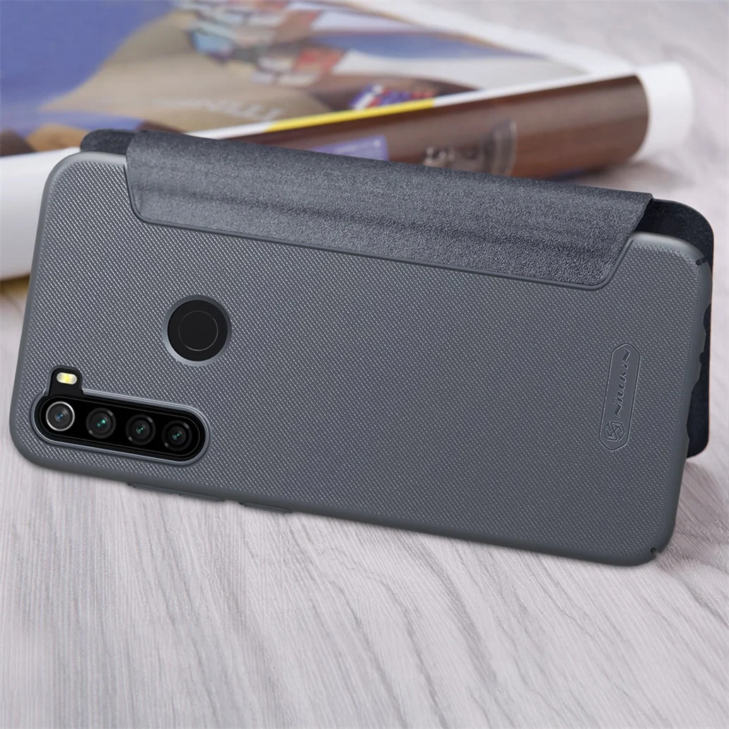 Для Xiaomi Redmi Note 8 Pro флип-чехол Nillkin Sparkle супер тонкий pu кожаный флип-чехол для Redmi Note8 чехлы для телефонов