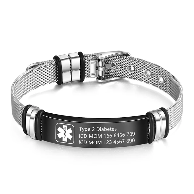 Shop Medical Alert Bracelet with great discounts and prices online  Aug  2023  Lazada Philippines