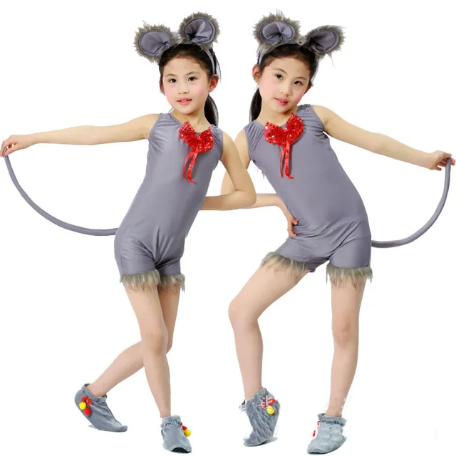 New Baby Kids Mouse Jumpsuits Cosplay Set Cute Anime Animal Halloween