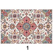 Винтажные классические ковры геометрической формы для гостиной, дома, спальни, персидский ковер, коврики для журнального столика, тонкие коврики