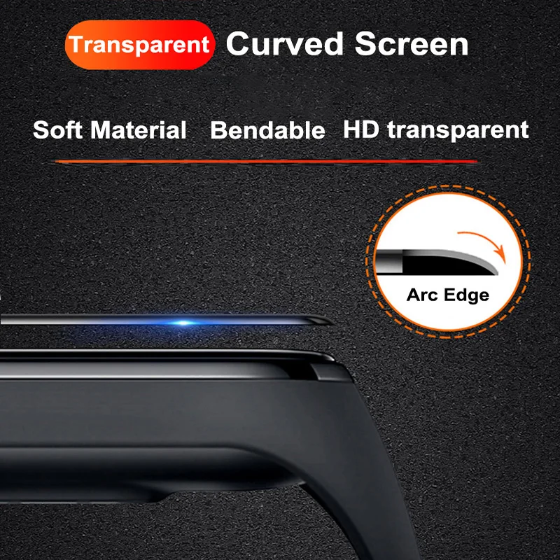3D Protective Glass for Xiaomi mi band 4 film on Mi band4 Smart Watchband 4 Full Cover Soft Screen Protector miband4 Glass Film