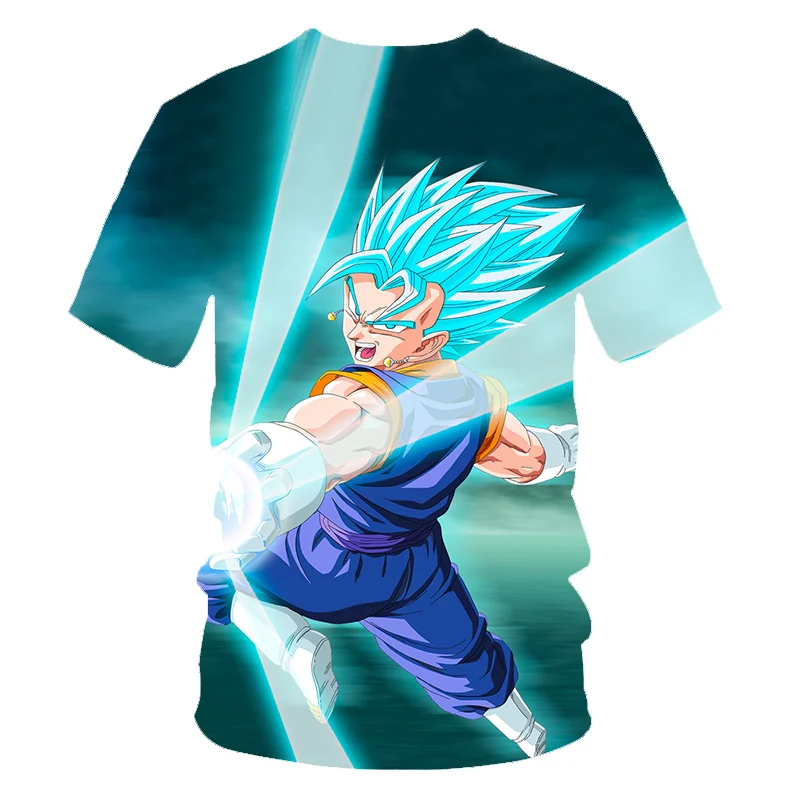 Новое поступление года, крутая футболка с 3d принтом «Goku Dragon Ball Z», летняя модная футболка с короткими рукавами, топы для мужчин, Аниме Драконий жемчуг зет футболки Harajuku Kid