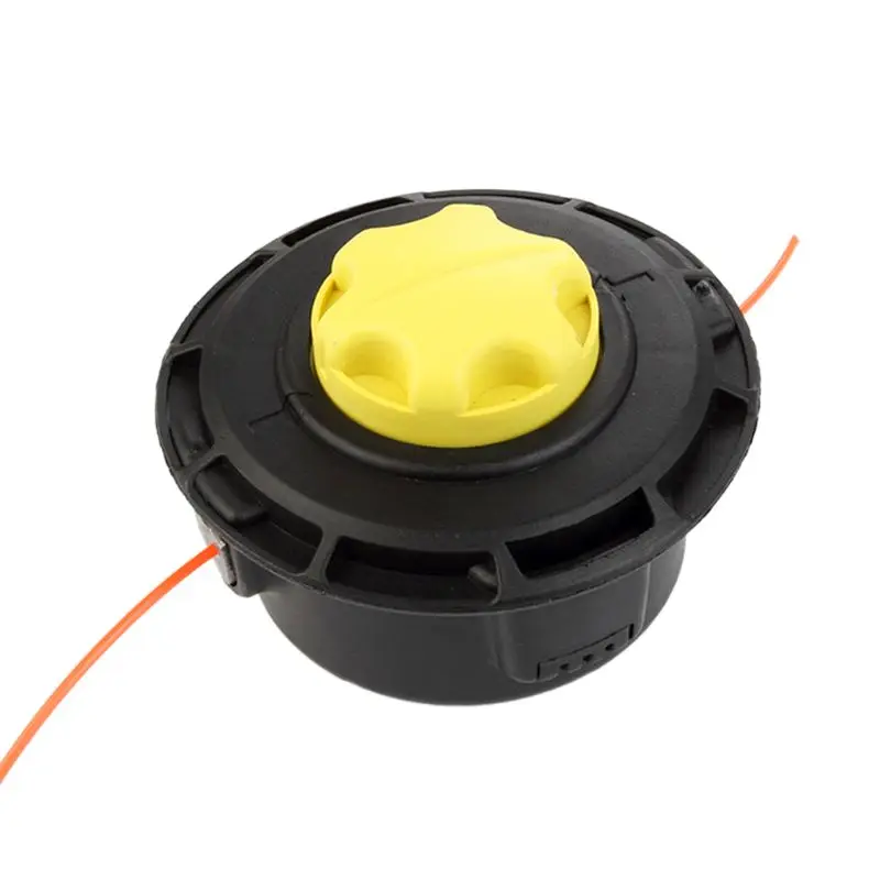 

Universal Grass Trimmer Head 2 Lines String Brush Cutter Lawn Mower Garden Tools MOLC