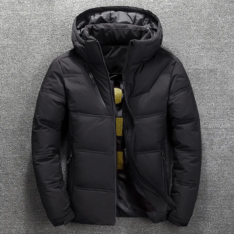 90% Duck Down Jacket Men Hooded Windproof Coats Winter Male Thick Warm Clothing Mens Outerwear Casual Down Coat