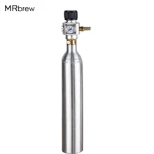 Сода Co2 0.6L емкость для бутылок цилиндр 2200psi 15MPA Высокая сжатая бутылка с клапаном TR21* 4