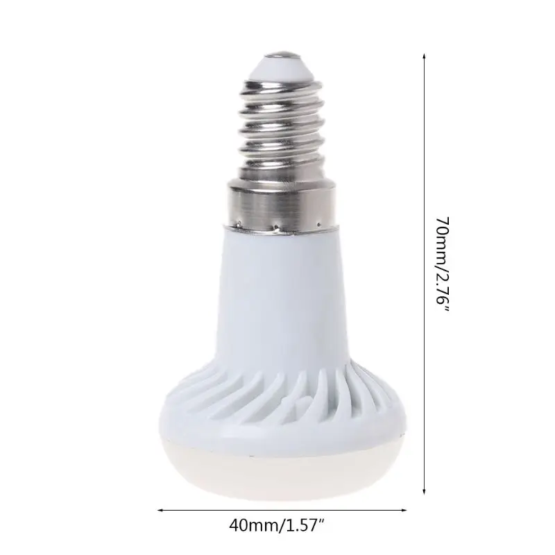 E14 R39 5W светодиодный светильник в полоску в виде гриба теплый/холодный белый светильник AC 85-265V J6PD Прямая поставка
