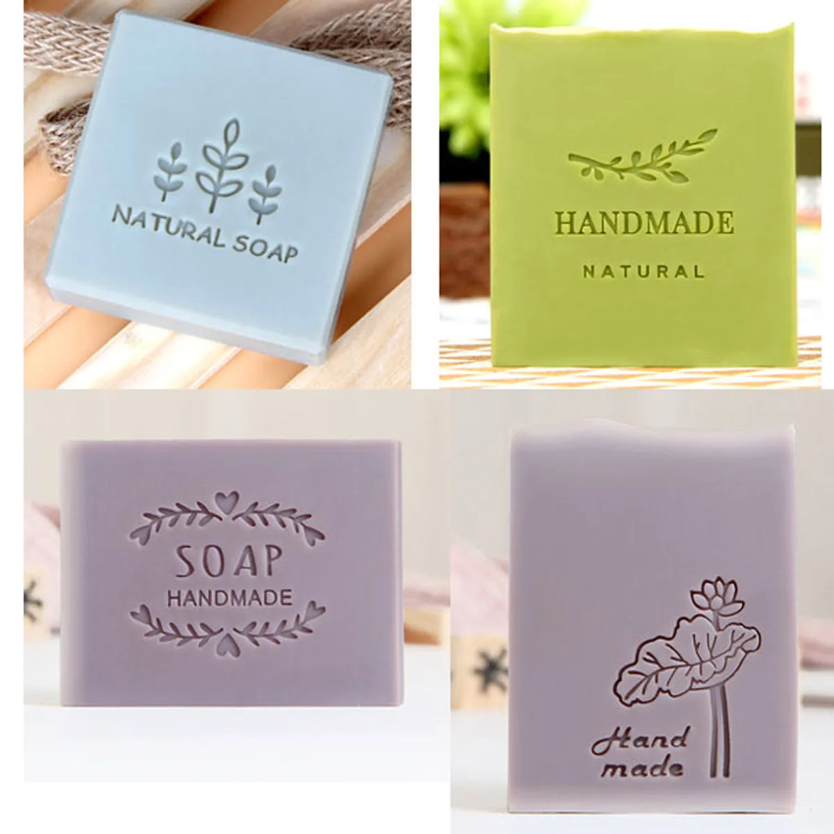 Natural Soap Stamp 