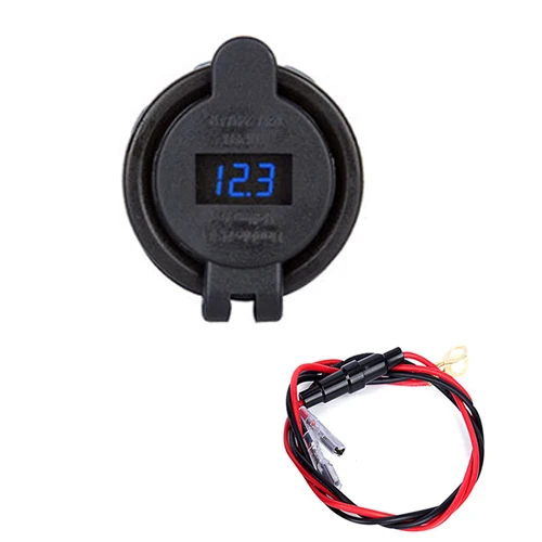 BLUE LIGHT USB зарядное устройство для мотоцикла Авто Грузовик ATV Лодка светодиодный автомобиль 4.2A двойной USB разъем 12 24 В Авто usb зарядное устройство адаптер питания - Тип штекера: BLUE LIGHT