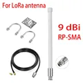 5.8 DBi Helium Hotspot HNT Miners Antenna 860-930MHZ LoRa Antenna Fiberglass Aerial Kit With 1Meter Low Loss RG142 Cable fiberglass antenna kit for helium hotspot