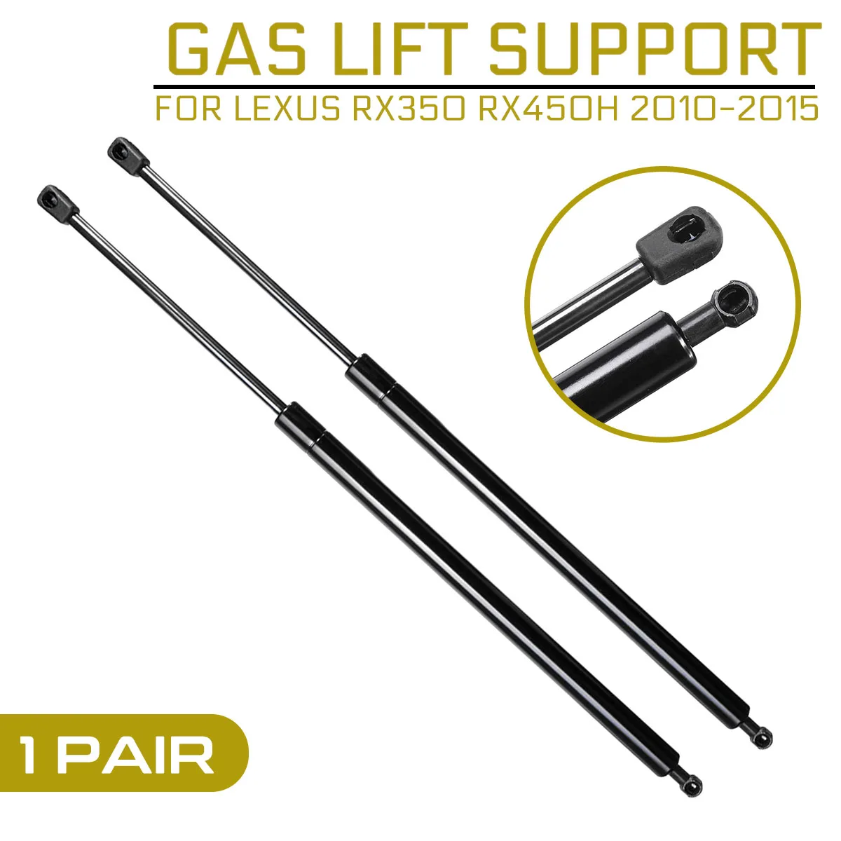 

Rear Trunk Tailgate Tail Gate Boot Gas Spring Shock Lift Struts Support Rod Arm Bar For Lexus RX350 RX450h 2010 2011 - 2015