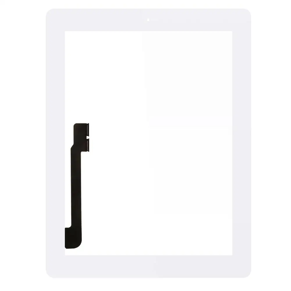 9," для ipad 2 3 4 сенсорный экран Переднее стекло Внешний объектив для ipad 3 A1416 Сенсорная панель дигитайзер сенсор для ipad 4 с кнопкой