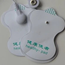 Цифровой терапевтический массажер удобные инструменты струйные 1 пара = 2 шт белые электродные подушечки для иглоукалывания