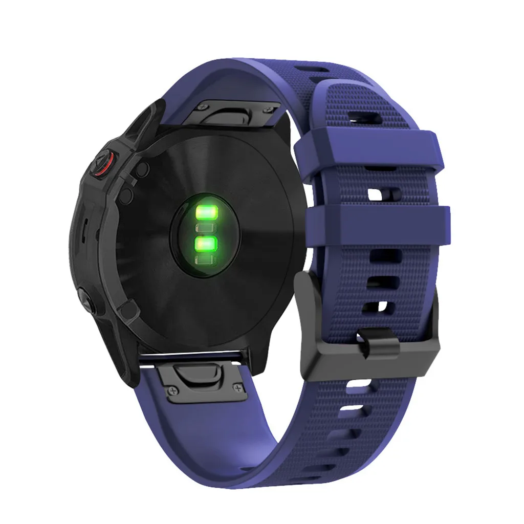 Силиконовый быстросъемный ремешок для часов для Garmin Fenix 6X мягкий браслет для Garmin Fenix 6X Pro#5