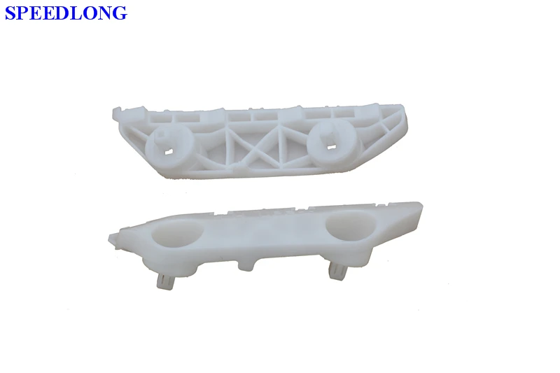 1Pair Front Left and Right Car Bumper Bracket 622253BG0A-DB/622243BG0A-DB for Nissan Versa 2012-2014