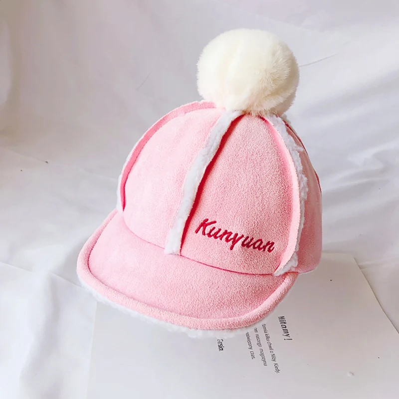 Cute Letter Caps Spring Autumn Baby Girl Hat Kids Boy Baseball Cap Infant Toddlers Hat Kids Winter Hats for 1-4T