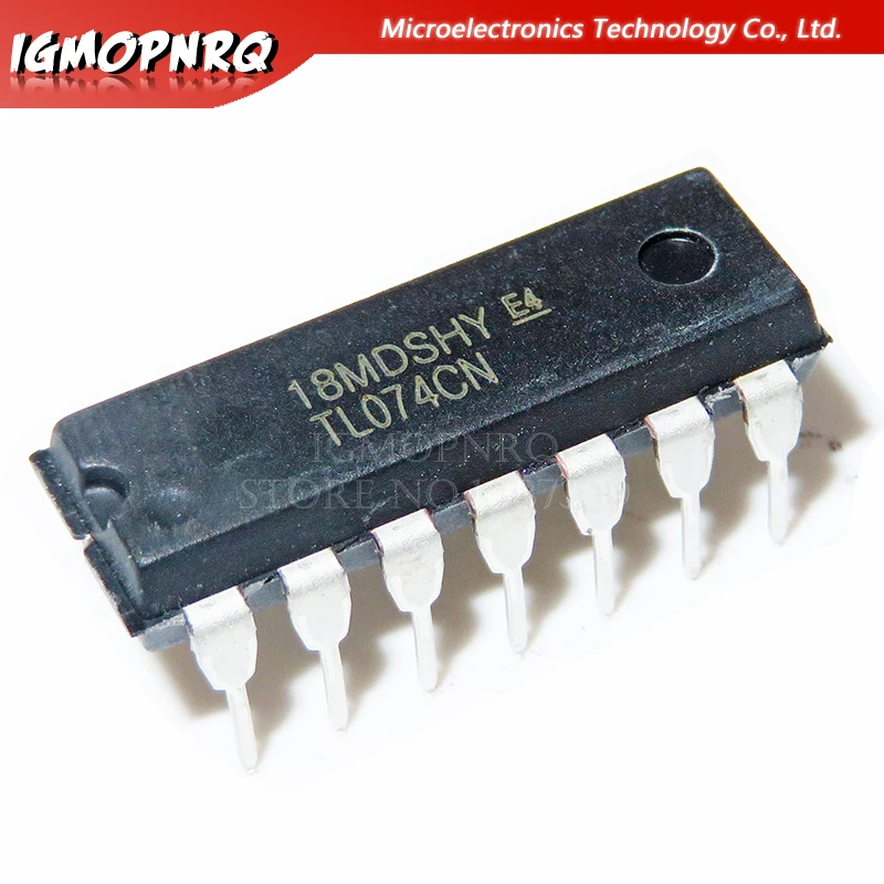 10 шт. TL074CN TL074 DIP
