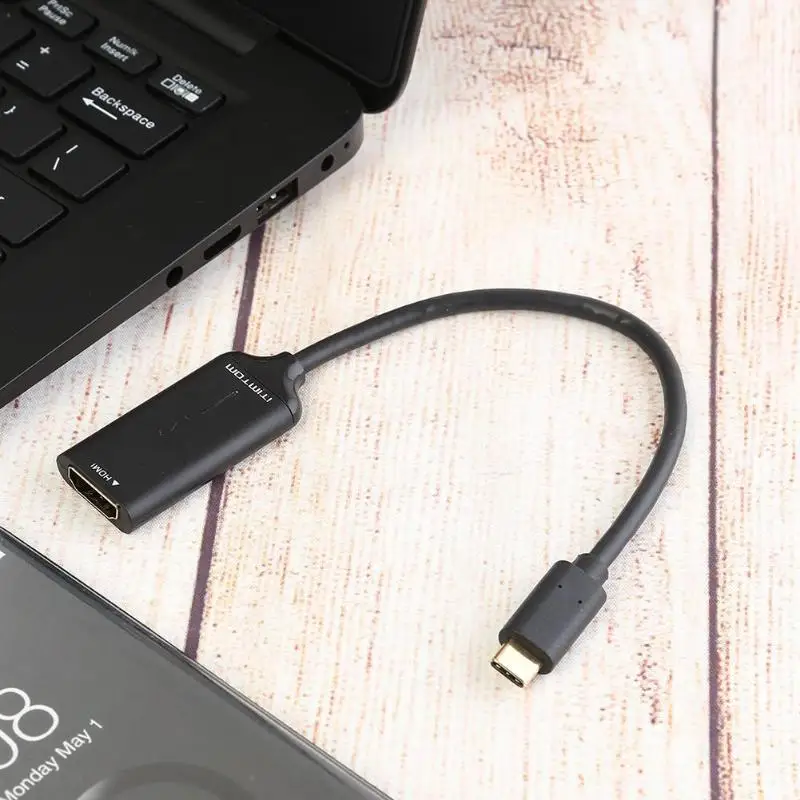 Прочный HDMI адаптер Классический Тонкий usb type C к HDMI адаптер USB3.1 USB-C к HDMI адаптер конвертер «Папа-мама»